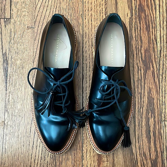 Loeffler Randall Shoes - Loeffler Randall Callie Black loafers
